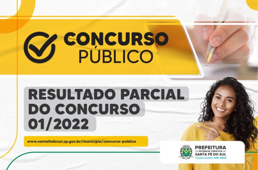 Prefeitura de Santa Fé do Sul divulga resultado parcial do Concurso Público