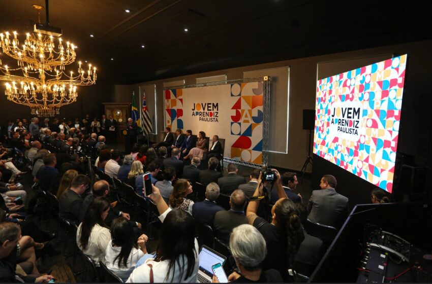  Governo de SP lança programa Jovem Aprendiz Paulista