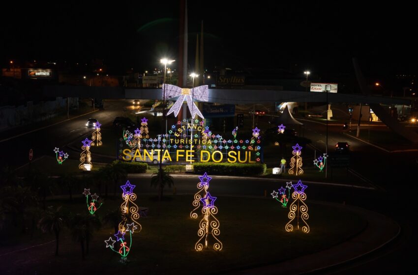  Festa tradicional de Santa Fé do Sul, Sonho de Natal, completa 18 anos com o turismo cada vez maior na cidade