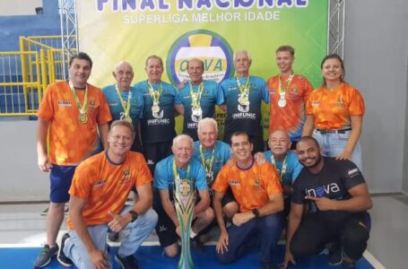 Equipe Masculina de Santa Fé do Sul é campeã da Superliga de Vôlei Adaptado Série Ouro