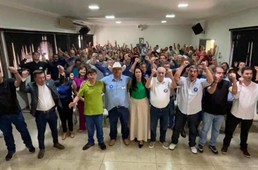  Valdir Semensati é oficializado como pré-candidato a prefeito de Palmeira D’Oeste em Convenção do PL e PRD