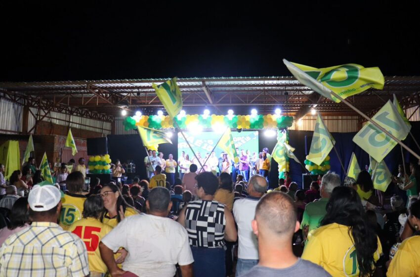  Vaguininho e Miguel realizam grande lançamento de campanha em Santana da Ponte Pensa