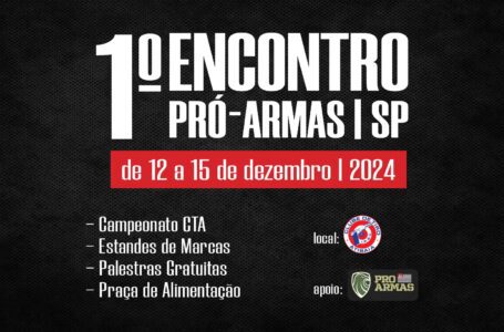 Coordenador regional do Pró-Armas SP, o Capitão Benitez participará de importante evento em Atibaia