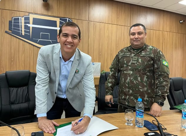  Prefeito Evandro Mura toma posse como presidente da Junta de Serviço Militar de Santa Fé do Sul