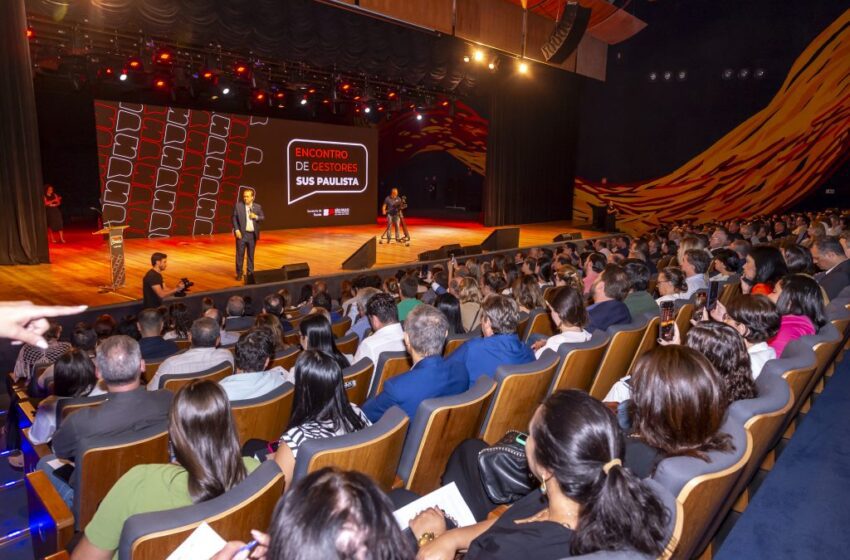  Governo de SP apresenta programas a gestores de saúde do SUS paulista