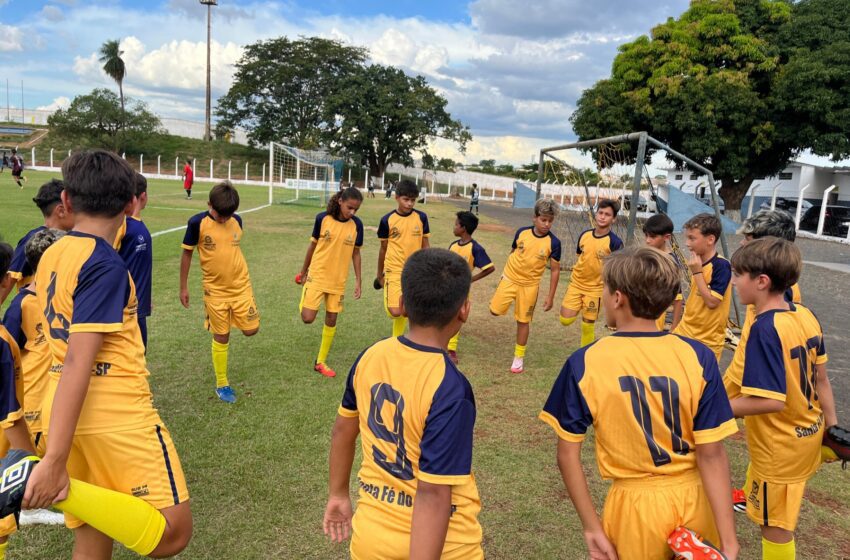  Goleada de Santa Fé marca a 6ª rodada da 5ª Copa Interior Poly Sport Infantil 2025