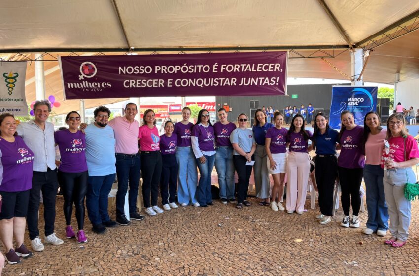  Semana da Mulher: Evento na Praça Salles Filho marca início das comemorações em Santa Fé do Sul