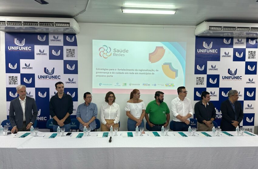  Santa Fé do Sul sedia lançamento do Projeto Saúde – Redes que fortalecerá a integração entre os serviços de saúde