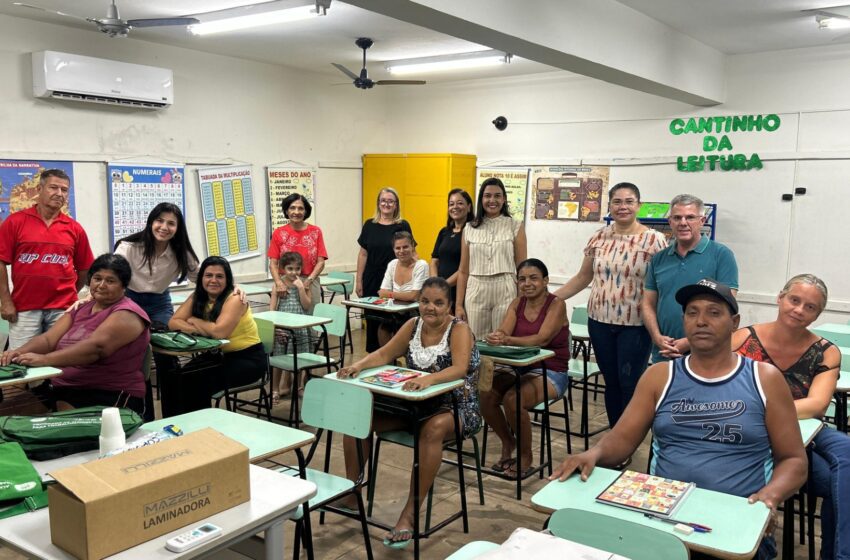  Parceria entre Sindicato Rural, Senar e Fundo Social inicia mais uma turma do Curso de Alfabetização para Adultos em Santa Fé do Sul