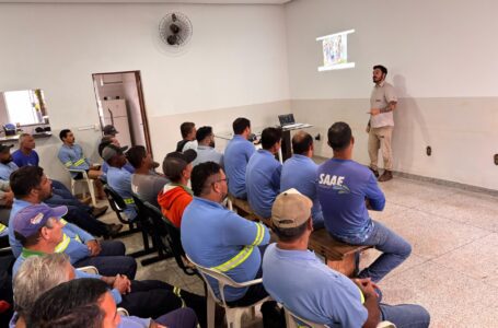 Saae Ambiental de Santa Fé do Sul promove treinamento de Primeiros Socorros para equipe