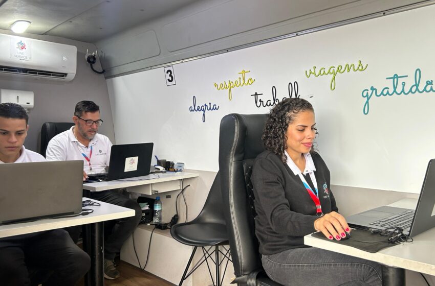  Santa Fé do Sul recebe mais de 270 atendimentos com a Van Itinerante de Serviços da Secretaria de Cidadania e Justiça
