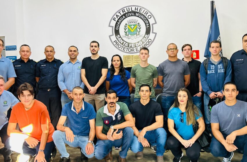  Prefeitura Municipal de Santa Fé do Sul realiza recepção oficial dos 12 novos Guardas Civis Municipais