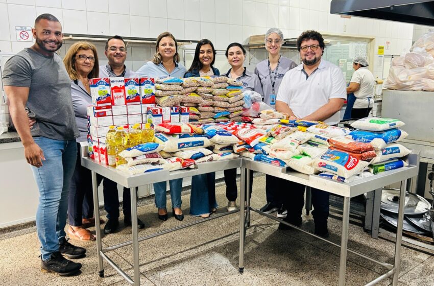  Alimentos arrecadados nas inscrições da 14ª Corrida do Trabalhador são doados à Santa Casa de Misericórdia de Santa Fé do Sul