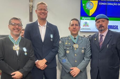 Capitão Benitez é homenageado em São José do Rio Preto com Medalha Mérito Cinquentenário das Forças Internacionais de Paz