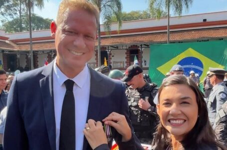 Vice-prefeito de Santa Fé do Sul, capitão Benitez, é homenageado pelo 2º Batalhão de Polícia de Choque