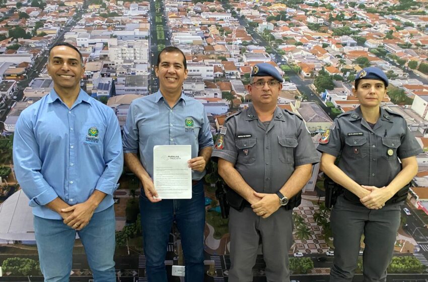  Prefeitura de Santa Fé do Sul firma manifestação de interesse para adesão ao Programa Muralha Paulista