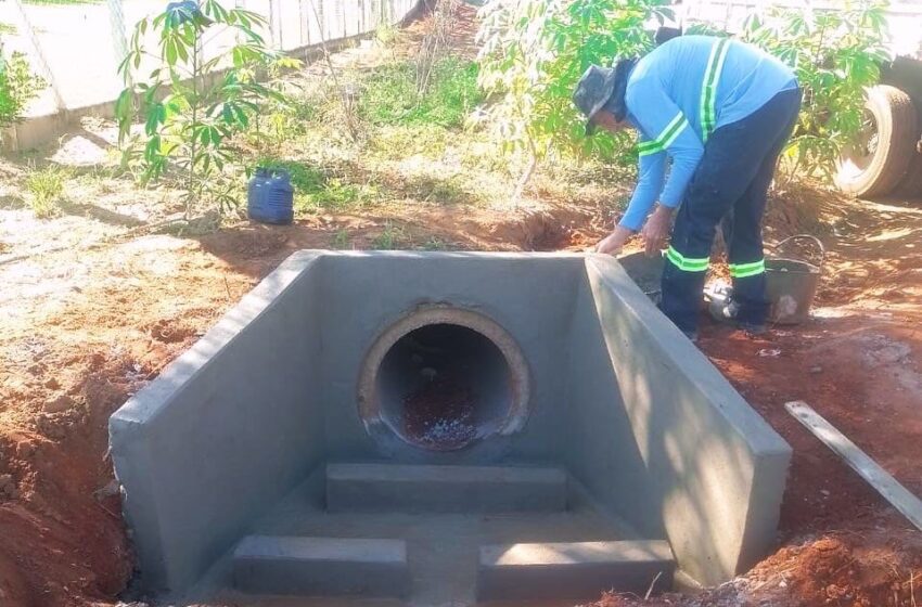 SAAE Ambiental faz melhorias no sistema de drenagem do Balneário Adriana, em Santa Fé