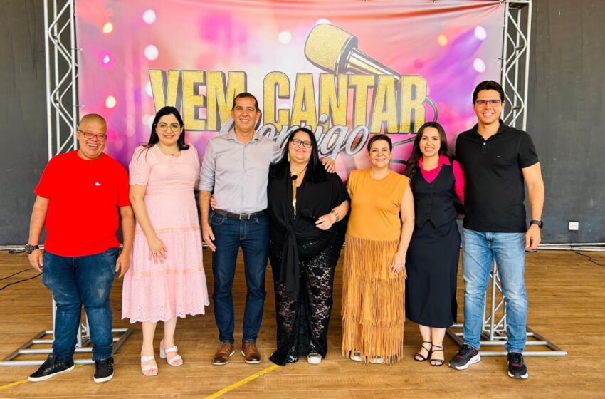  “Vem Cantar Comigo” Gospel é gravado em Santa Fé com Priscilla da TV Gazeta