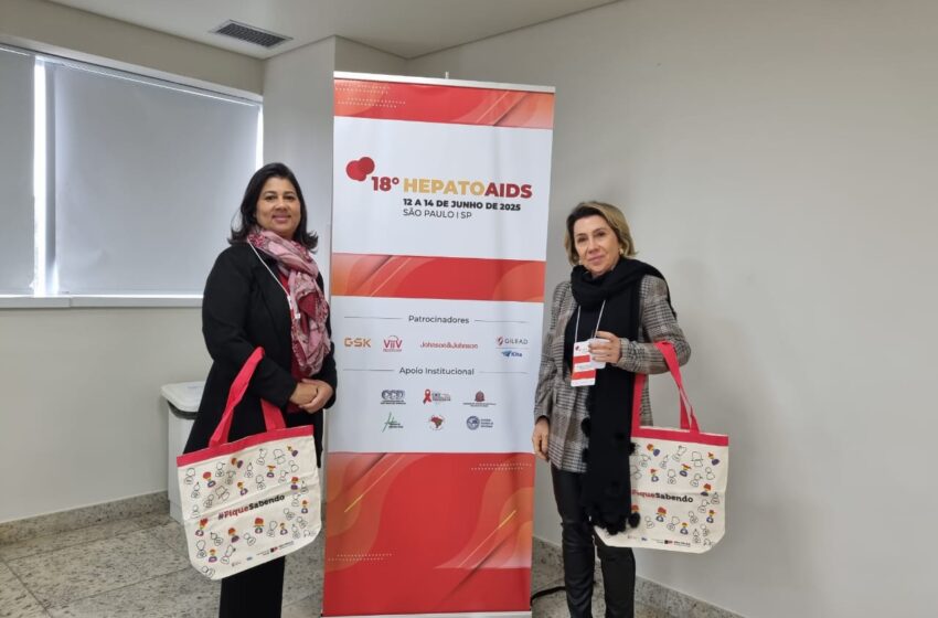  Santa Fé do Sul é representada no 18º Hepatoaids em São Paulo