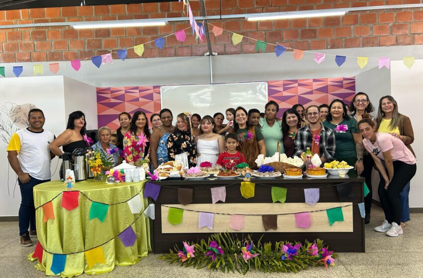  Casa da Mulher realiza primeira Festa Junina com grupo de fortalecimento das mulheres atendidas