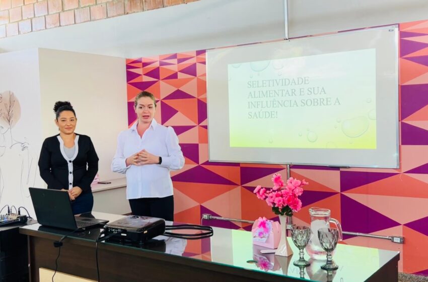  Casa da Mulher realiza palestra sobre Seletividade Alimentar e desafios da maternidade