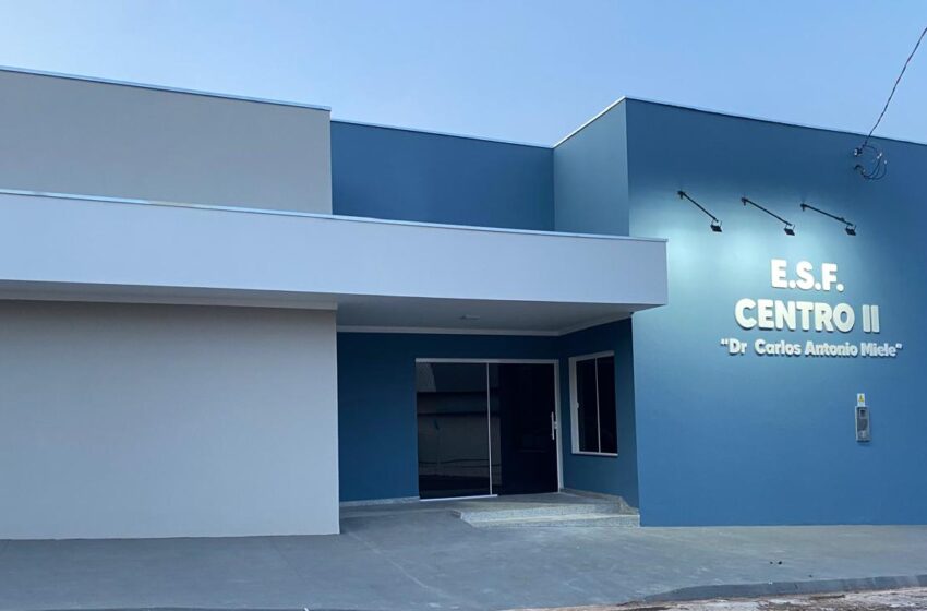  Santa Fé do Sul inaugura nesta semana a nova ESF Centro II, que levará o nome de Carlos Antônio Mieli