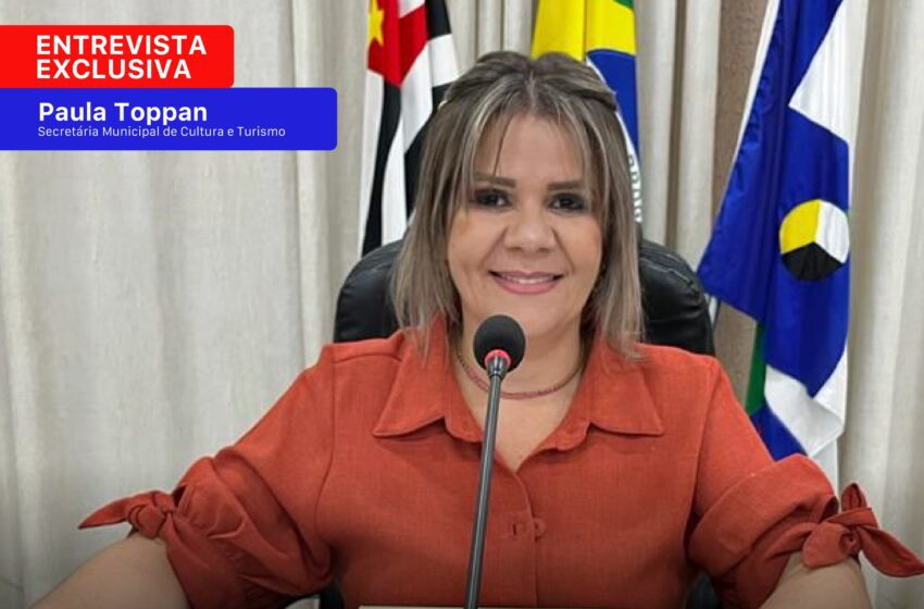  Paula Toppan assume a Secretaria da Cultura e Turismo pela segunda vez em Santa Fé do Sul