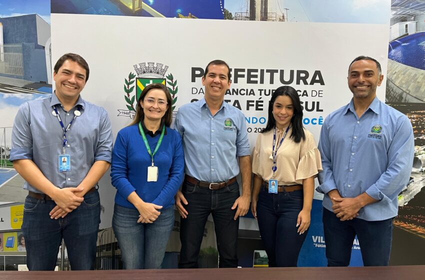  Prefeito de Santa Fé do Sul recebe novo gerente do Sebrae de Votuporanga