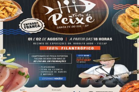 Música, sabor e solidariedade marcam a Festa do Peixe neste fim de semana