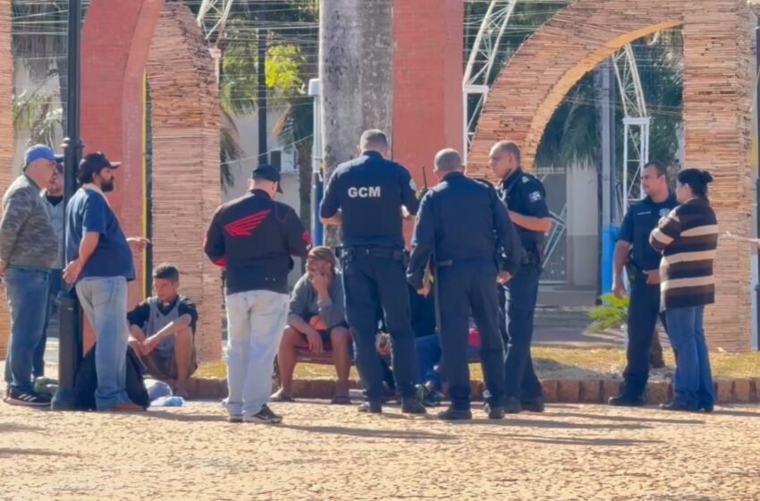  Assistência Social de Santa Fé realiza ação integrada de Abordagem Social em parceria com GCM e CAPS