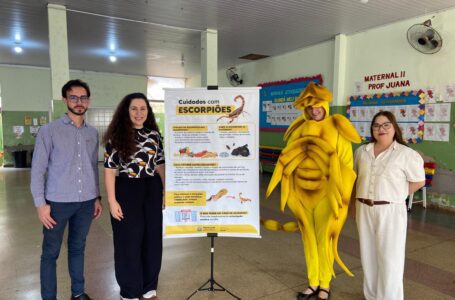 Prefeitura de Santa Fé intensifica ações de prevenção a ataques de escorpiões