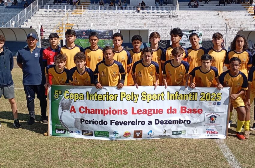  Alunos da Escolinha participam da 25ª rodada da Copa Poly Sport