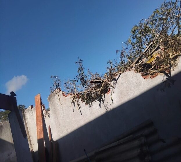  Famílias atingidas pela forte chuva recebem assistência da Prefeitura de Santa Fé do Sul