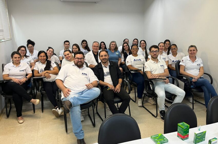  No AME de Santa Fé do Sul, Secretaria de Saúde realiza palestra pelo Dia Nacional de Combate ao Fumo