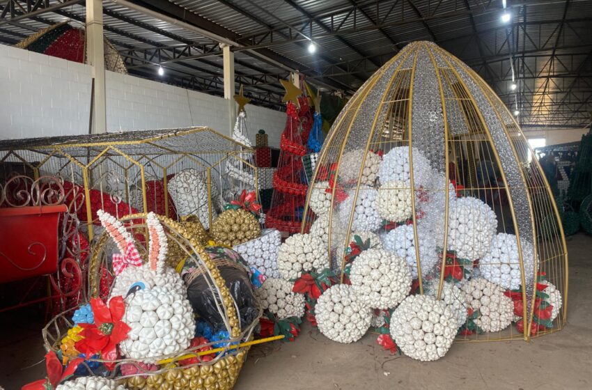  Sonho de Natal 2025 começa a ganhar forma nas ruas de Santa Fé do Sul