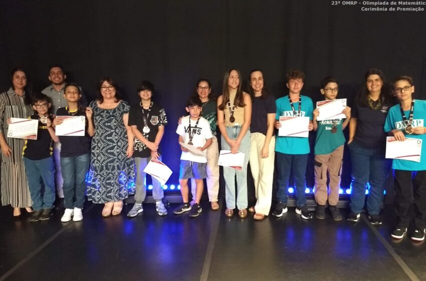  Alunos da rede municipal de Santa Fé do Sul conquistam premiação na Olimpíada Regional de Matemática