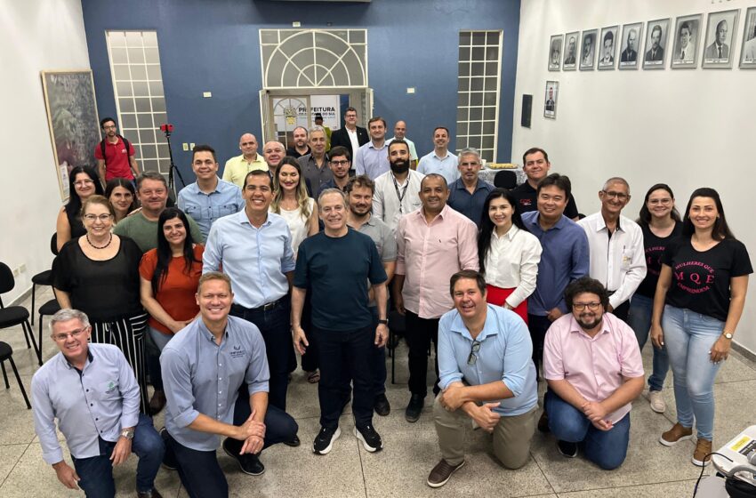  Santa Fé do Sul recebe secretário Jorge Lima em encontro com empresários e lideranças