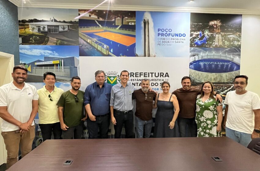  Prefeitura de Santa Fé do Sul recebe visita técnica da equipe de Turismo de Ouroeste