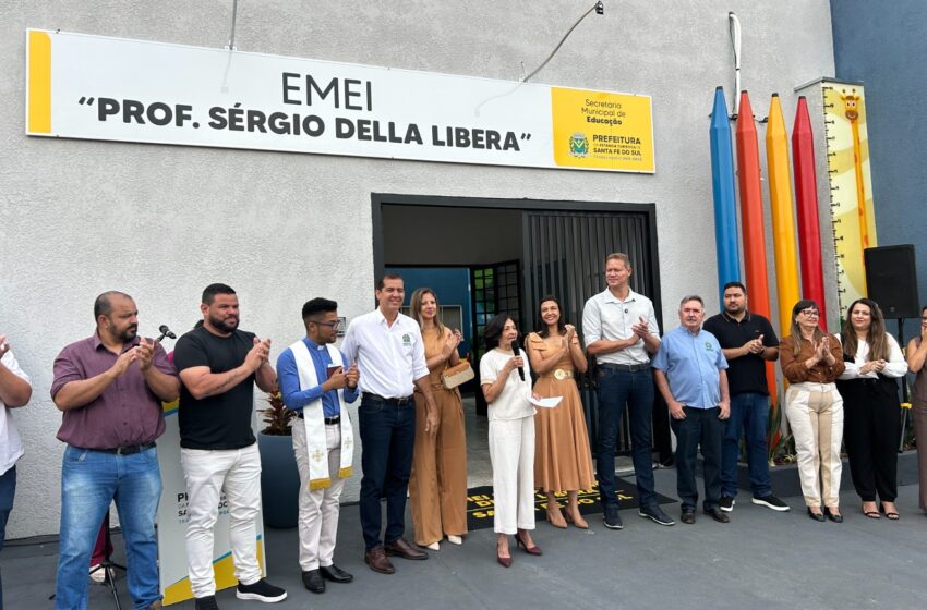  Educação infantil ganha reforço com reforma e ampliação da Creche da Vila Mariana em Santa Fé do Sul