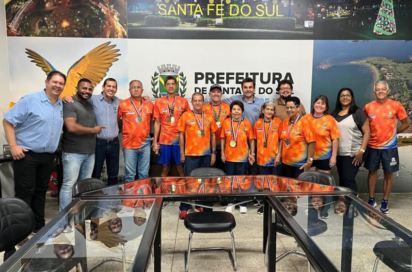  Santa Fé do Sul conquista bronze nos Jogos da Melhor Idade