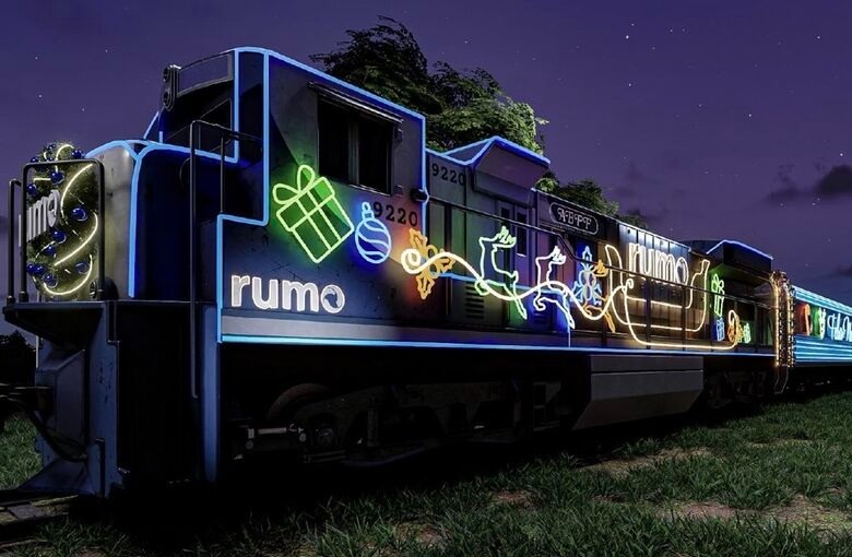  Santa Fé recebe o Trem de Natal da Rumo em 3 de dezembro no Sonho de Natal