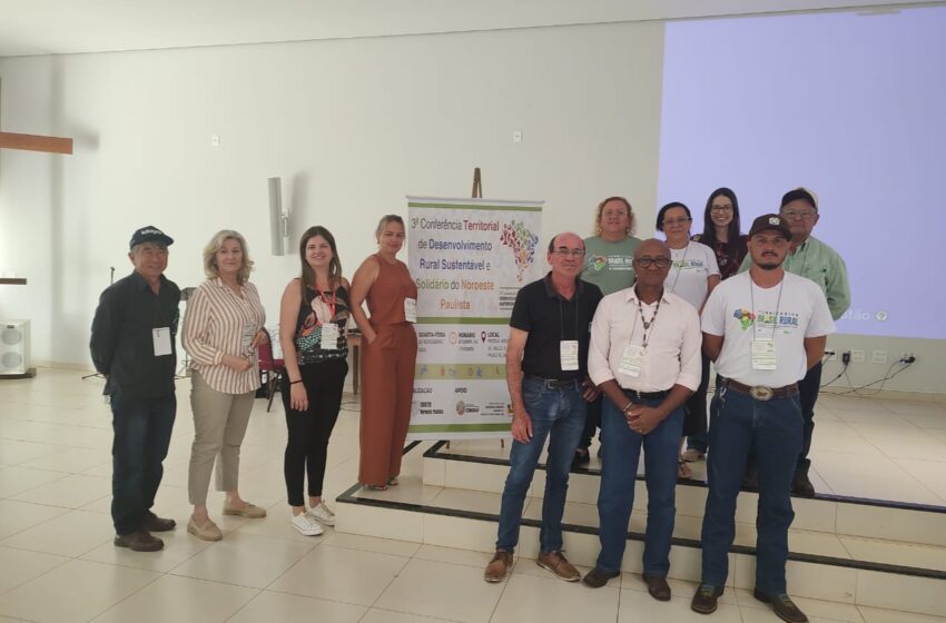  Secretário municipal discute políticas rurais na 3ª Conferência Territorial do Noroeste