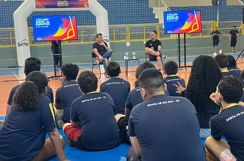  Circuito Sesc de Esportes traz ex-jogador Luizão para Santa Fé do Sul