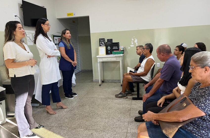  Santa Fé do Sul inicia Grupo Hiperdia na ESF Morumbi para acompanhamento de pacientes com hipertensão e diabetes
