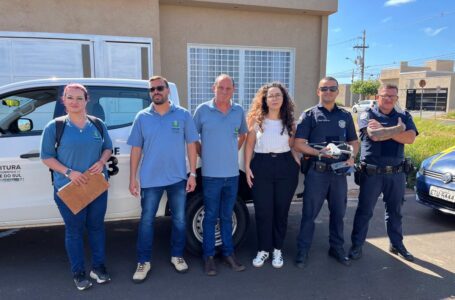 Santa Fé do Sul utiliza drone no combate à dengue em ação integrada da Saúde e GCM