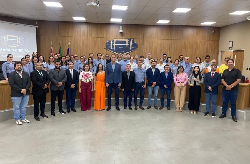  Unifunec recebe homenagem da Câmara pelos 50 anos de história em Santa Fé do Sul
