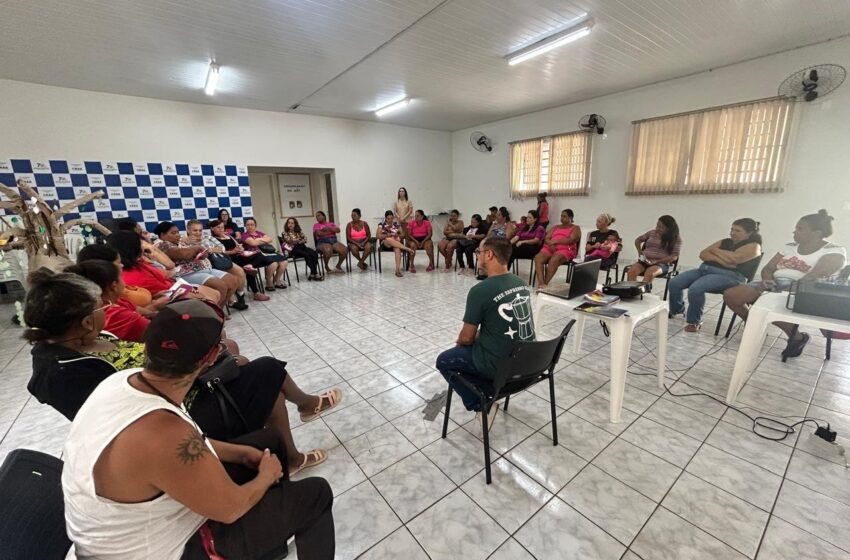  Ação do Mês da Mulher reúne CRAS e Casa da Mulher Paulista em iniciativa de valorização feminina em Santa Fé do Sul