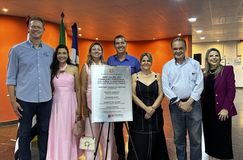  Santa Fé do Sul inaugura complexo revitalizado e abre nova fase do turismo