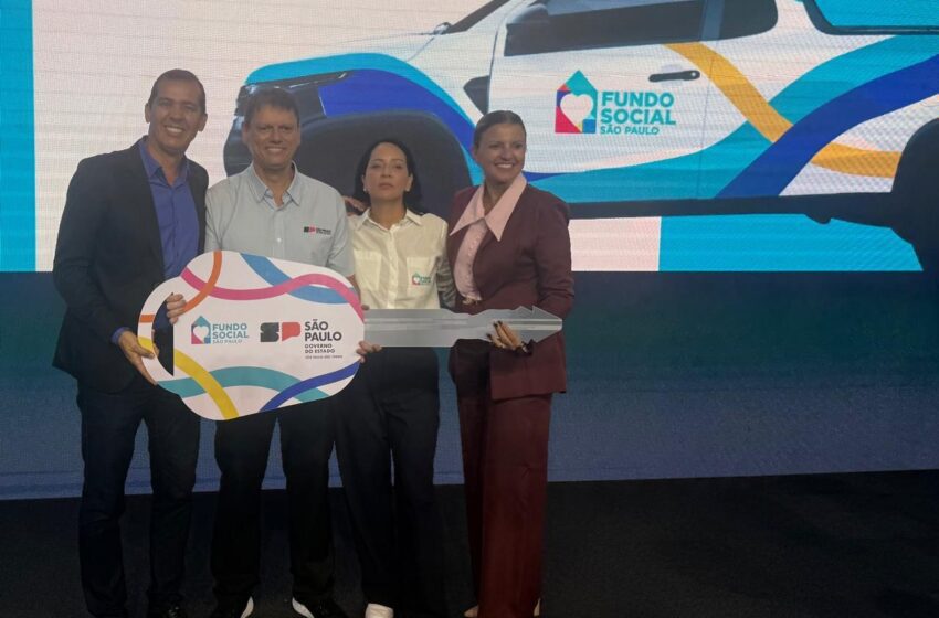  Santa Fé do Sul é contemplada com veículo zero km do Fundo Social de SP