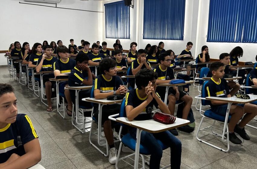  Santa Fé do Sul reúne 110 alunos em seletiva para formar equipe da OMRP 2026